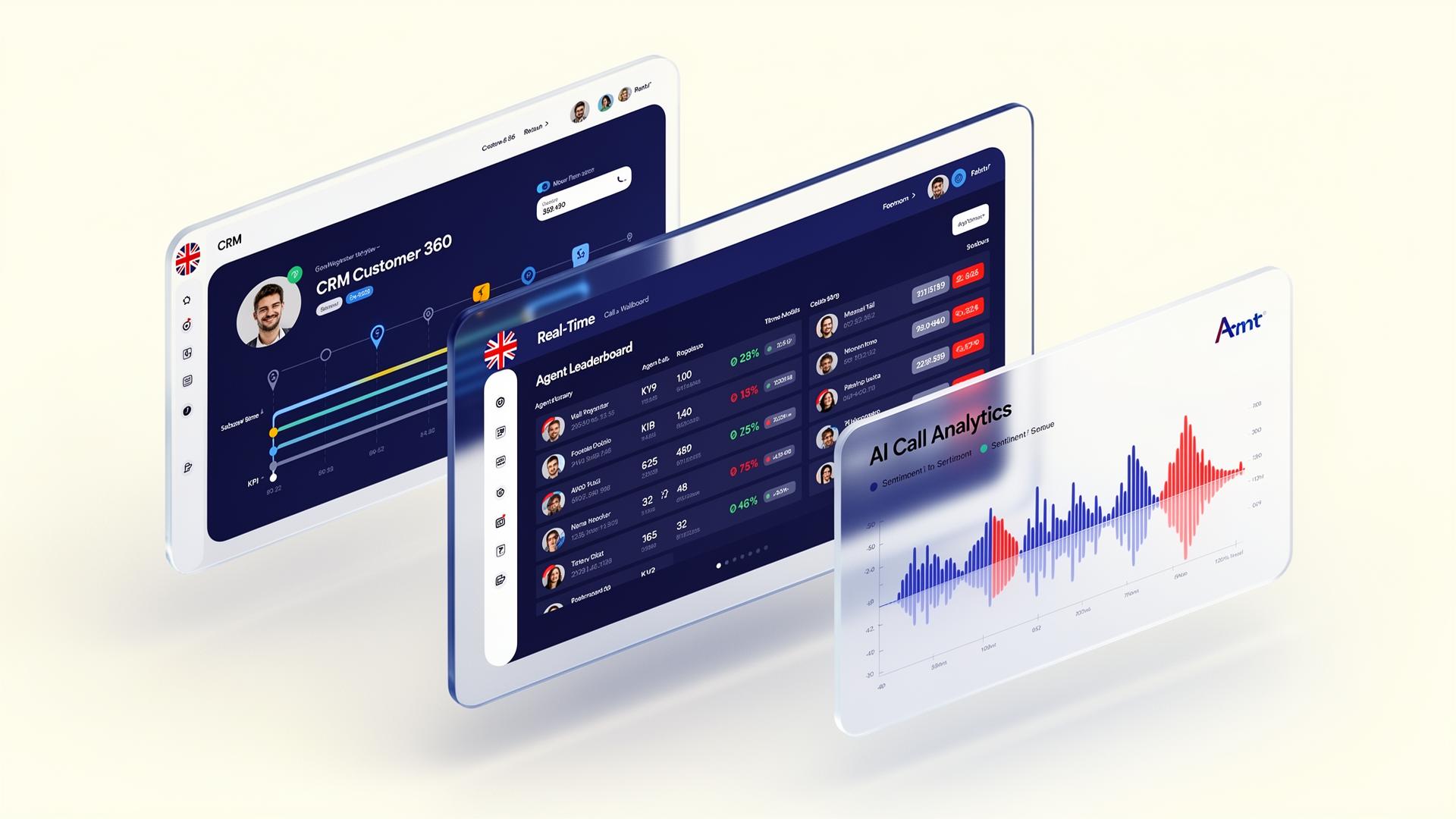 Xapp XRM unified contact centre dashboard